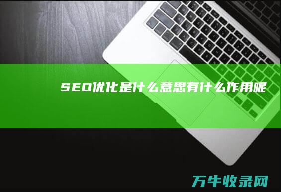 SEO优化是什么意思 有什么作用呢