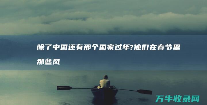 除了中国还有那个国家过年?他们在春节里那些风俗和我们相似?那些风俗... (除了中国还有哪些国家)